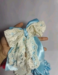 Gift Hamper For Her (Earrings, Pearl Bow, Tulip Scrunchie, Lace Bow & Mini Claw Clip) 