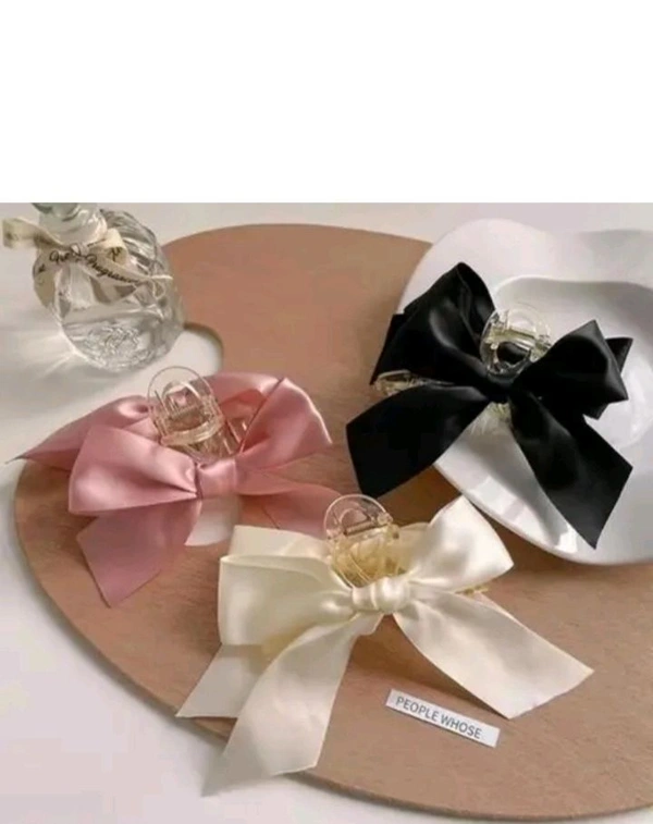 Large Bow Claw Clips / Pack Of 2 - Large