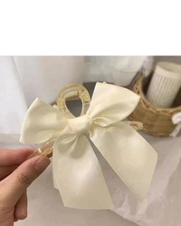 Large Bow Claw Clips / Pack Of 2 - Large