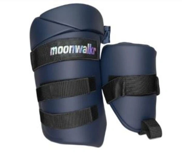 Professional Cricket Combo Thigh Pad (Right Hand, Navy Blue)