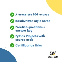 Python Full Course with Certification & Hand Written Notes Material.