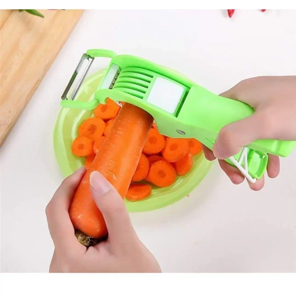 2 in 1 Vegetable and Fruit Multi Cutter Peele Slicer