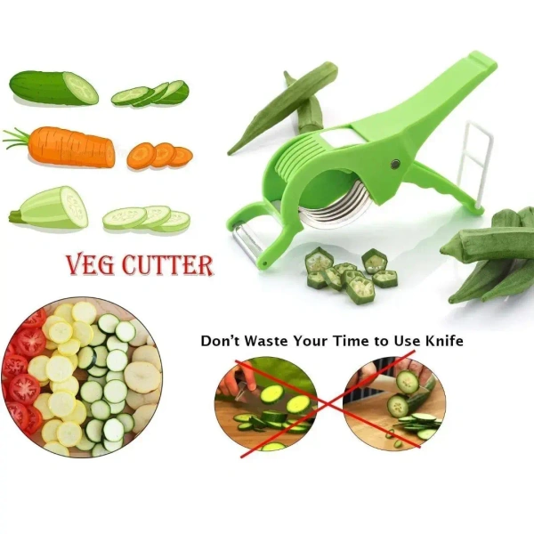 2 in 1 Vegetable and Fruit Multi Cutter Peele Slicer