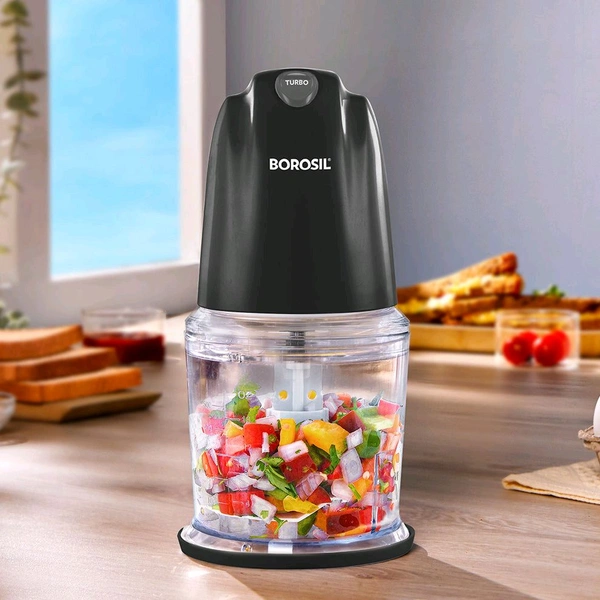 BOROSIL Borosil Chefdelite 260W Chopper-Black -