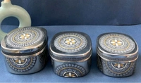 Stainless Steel Antique Square Dabba - Small