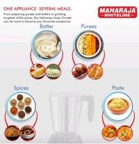 Maharaja MAHARAJA mg 123 550W Mixer Grinder, Black