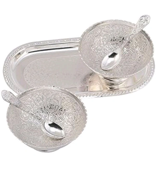German Silver Bowl Set