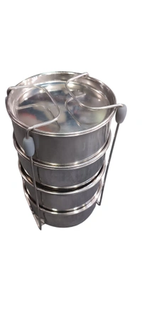 Milton  Hot Meal 4 Tiffin Box