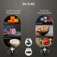 Prestige Nutri-Jet Mixer Grinder with 2 Jars| 450 Watts| Sipper Lid & Additional Cover Lid| ISI Certified| One-Touch Operation, Black