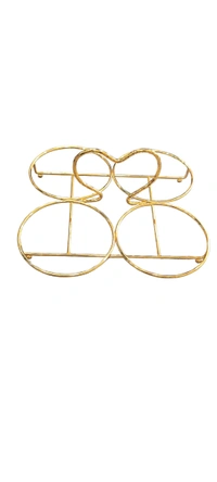 Dryfruit Box Set Of 4 With Stand