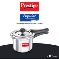 Prestige 1.5 Litre Stainless Steel Popular Svachh Outerlid Pressure Cooker