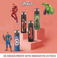 Milton Marvel Mighty Captain America Thermosteel Bottle - 500 Ml