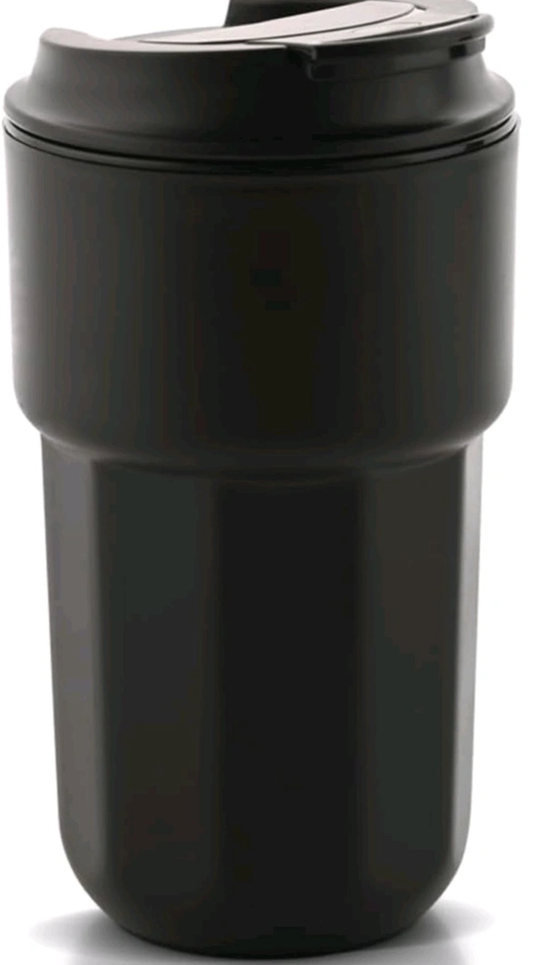 Asian Plastowares Java Mug 350ml Insulated Coffee & Tea Cup | Seen on Farah Khan Show! | Thermoware Spill-Proof Travel Mug - Puce