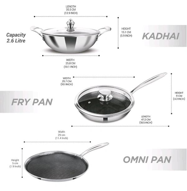 Milton Hexatech 4 Pcs Set