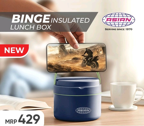 Asian Binge Insulated Lunch Box 600