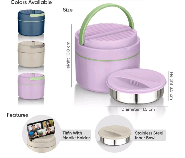 Asian Binge Insulated Lunch Box 600