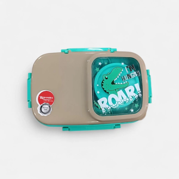 Rishabh Steel Lunch Flix School Lunc Box