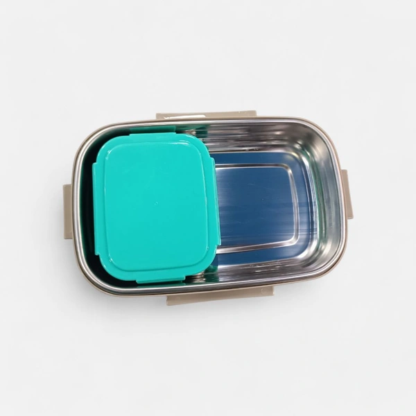 Rishabh Steel Lunch Flix School Lunc Box