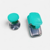 Rishabh Steel Lunch Flix School Lunc Box