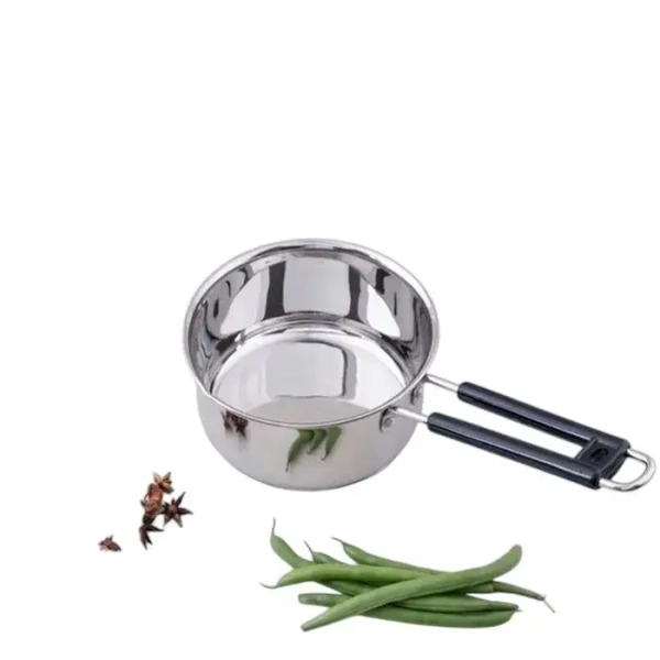 ANUPAM Anupam Stainless Steel Sandwich Bottom Sauce Pan Size 10