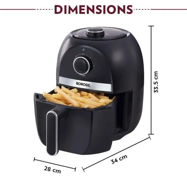 BOROSIL Borosil Best Air Fryer 2.8 Ltr