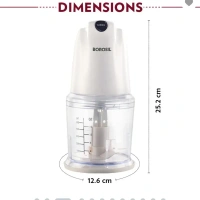 BOROSIL Borosil Chefdelite 260W Chopper - 