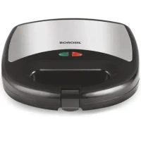 BOROSIL Neo Grill 2.0, 750 Watt, Bread Sandwich Maker, Makes 2 Sandwiches - Base Variant
