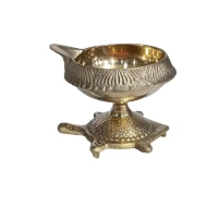 Brass Antique Tortoise Diya