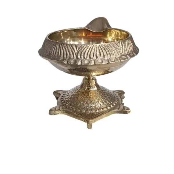 Brass Antique Tortoise Diya