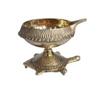 Brass Antique Tortoise Diya