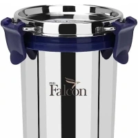 FALCON Flacon Stainless Steel Eco Nxt Tumbler with Steel Lid - 300ml