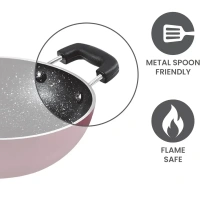 MILTON Milton Pro cook Granito Kadhai Non Induction - 16cm
