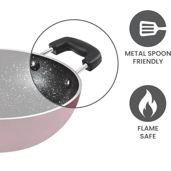 MILTON Milton Pro cook Granito Kadhai Non Induction - 16cm