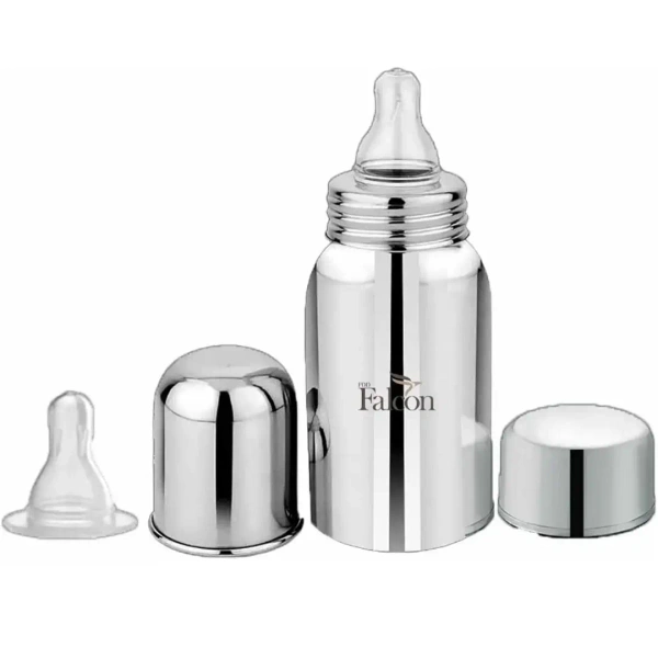 FALCON PddFalcon Stainless Steel Baby Feeding Bottle 220 ml