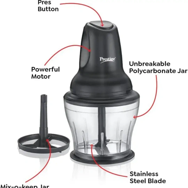 PRESTIGE Prestige Pec 4.0 Multi-Purpose Electric Chopper 250 Watts - Base Variant