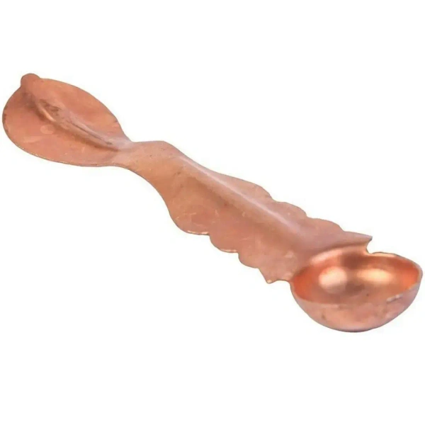 Pure Copper Pooja Panch Patra with Achmani