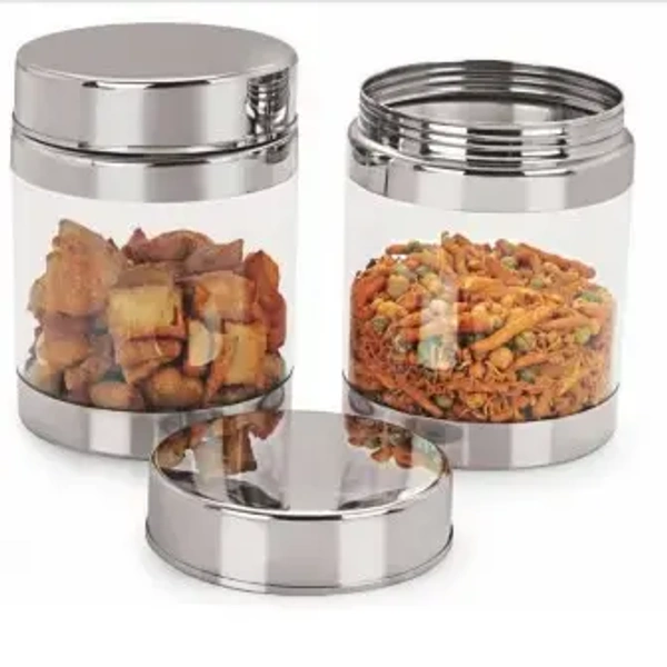 Sizzle Containers 1200 ml Set of 2 Galaxy Clear Jar S12