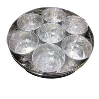 Stainless Steel C-Through Masala Box Size 9