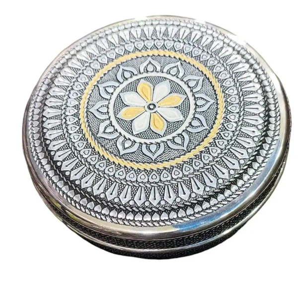 Stainless Steel Dabba Antique