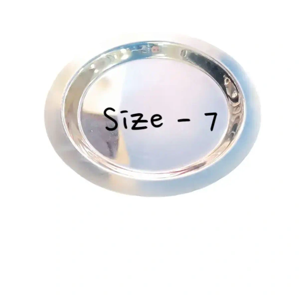 Stainless steel lid Size 7