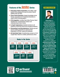 Arihant Publication Ignite Topicwise MCQs Indian History For UPSC & State Pre Pcs Exams | English Medium