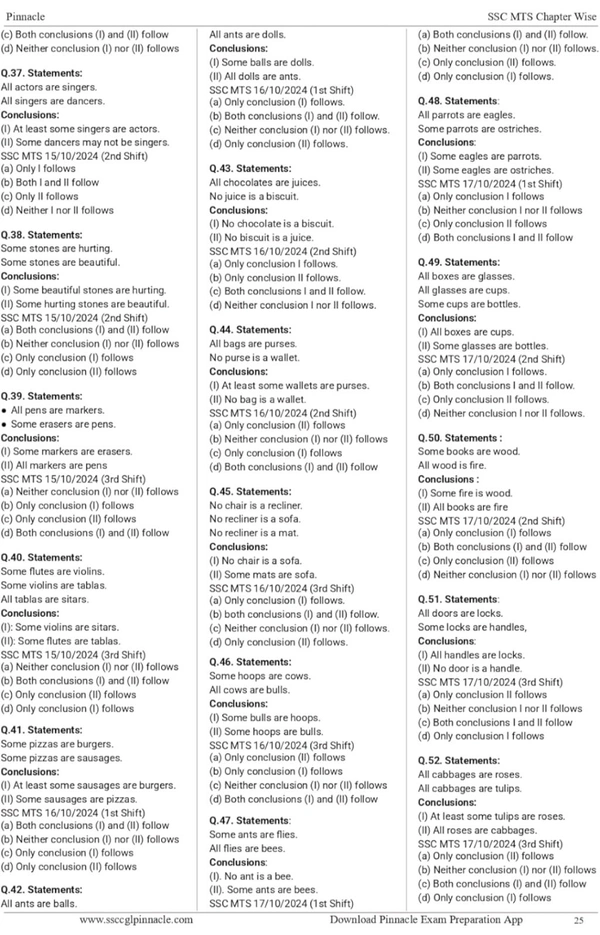 Pinnacle Publications
SSC MTS ( Multi - Tasking Staff ) 2025 | 5850 TCS MCQ Chapter Wise book | Previous year questions | Staff Selection Commission | 4th Edition | English Medium
13 February 2025