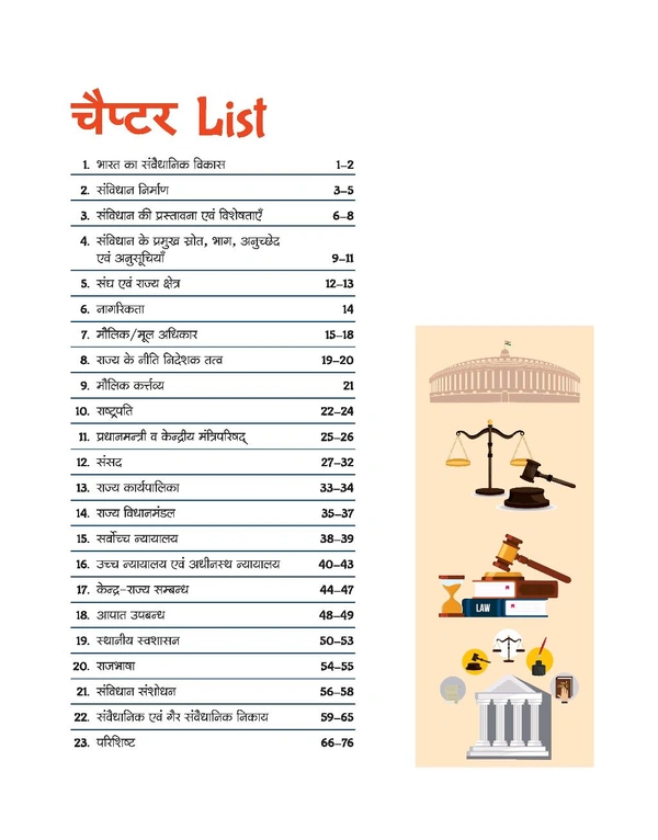 Arihant Publication Polity (Rajvyavastha) Capsule Handwritten Notes | Hindi Medium | For SSC, Railway, Police, CDS, CAPF & All One Day Competitive Exams | Indian Polity Notes for Static GK & MCQ Preparation