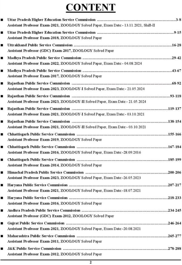 Youth Competition Times
Assistant Professor Zoology 18 Solved Papers 2025-26 English Medium
1 March 2025