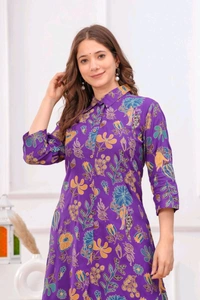 Devdham DEVDHAM
Women Cotton Rayon Kurta Palazzo Set - XXL