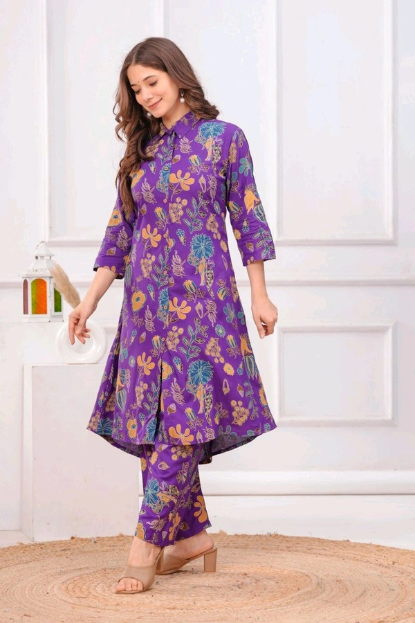 Devdham DEVDHAM
Women Cotton Rayon Kurta Palazzo Set - XXL