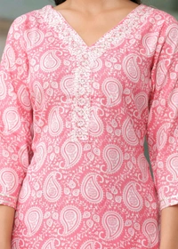 PSCHOICE
Women Viscose Rayon Kurta Pant Set - M