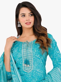 Highlight Fashion Export
Printed Kurta Pant Set With Dupatta - XL