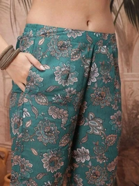 Sangria Floral Print 2-Piece Co-Ords - XS