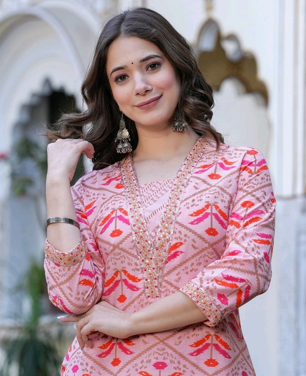 KJFAB Women Kurta Pant Set - XXL